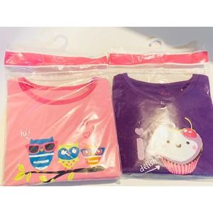 Childrens Place Size 3 Pajama pj Girl TCP NEW Lot of 2